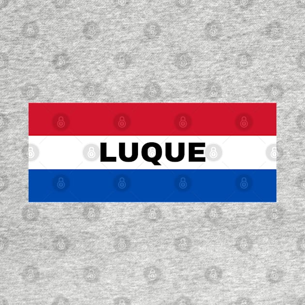 Luque City in Paraguay Flag Colors by aybe7elf